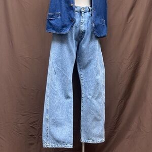 Wrangler denim pants straight leg 90s